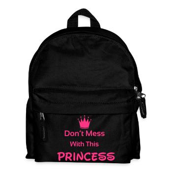 Princess - Kids' Backpack - black - Front