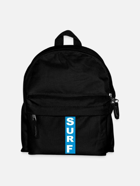 Surf - Kinder Rucksack - Schwarz