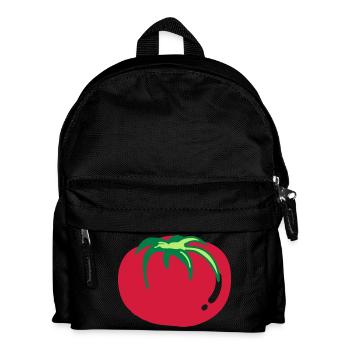 tomate - Sac à dos Enfant - noir - Devant