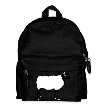 Sheep Sheep Heidschnucke Lamb Shepherd Lambs - Kids' Backpack - black - Front