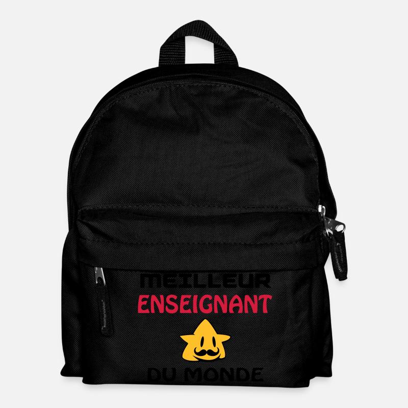 BEST TEACHER IN THE WORLD - Kids' Backpack - black