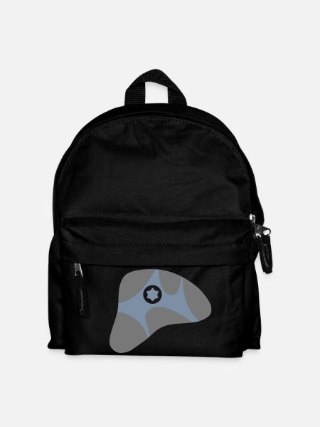Bouldergriff, Klettergriff - Kinder Rucksack - Schwarz