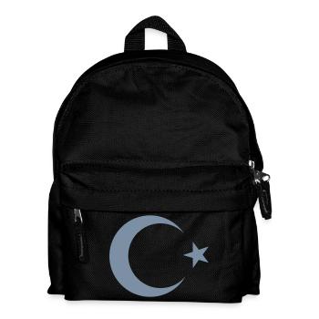 Turquie Türkiye Moon Star - Sac à dos Enfant - noir - Devant