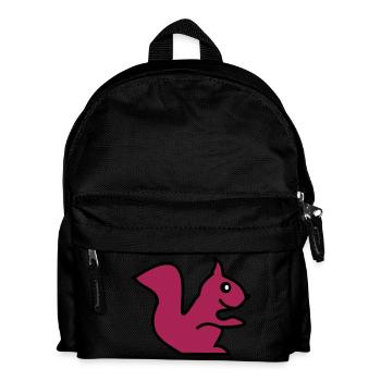 squirrel - Kids' Backpack - black - Front