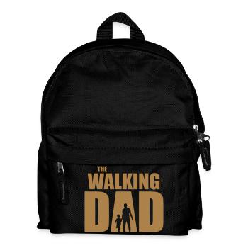 The Walking Dad - Kinder Rucksack - Schwarz - Vorne