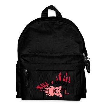 Kill And Grill Pig - Sac à dos Enfant - noir - Devant