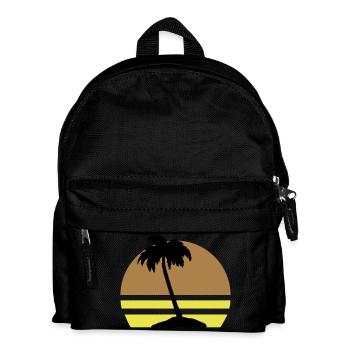 Palm Island - Kids' Backpack - black - Front