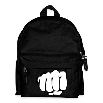 Faust - Kinder Rucksack - Schwarz - Vorne