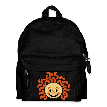 Child with freckles - Kids' Backpack - black - Front