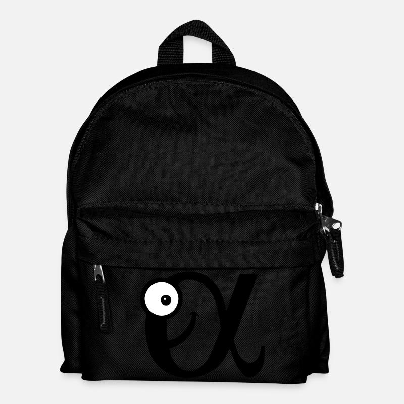 alphatier - Kinder Rucksack - Schwarz