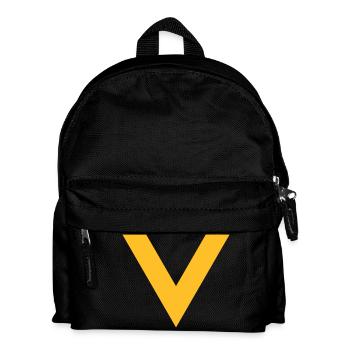 V - Kids' Backpack - black - Front