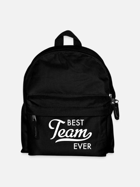 Best Team ever - Kinder Rucksack - Schwarz