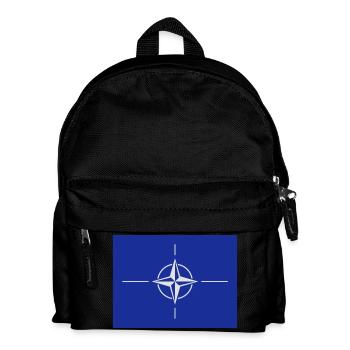 Nordatlantikpakt-Organisation NATO - Kinder Rucksack - Schwarz - Vorne