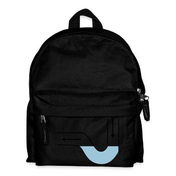 Plombier - Sac à dos Enfant - noir - Devant
