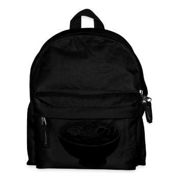 Ramen - Kinder Rucksack - Schwarz - Vorne