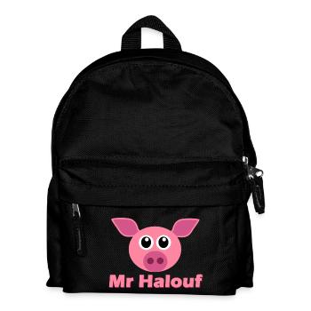 Mr Halouf - Sac à dos Enfant - noir - Devant
