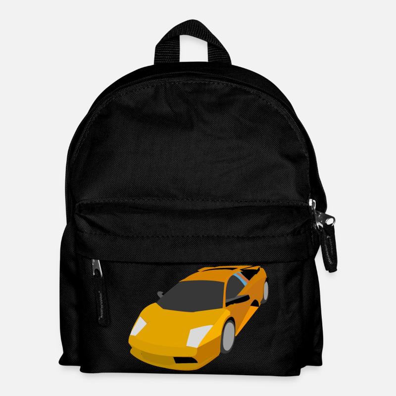 voiture de course - Sac à dos Enfant - noir