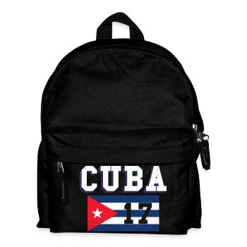 2017 Cuba Shirt Cuba Cuban Havana Gift - Kids' Backpack - black - Front