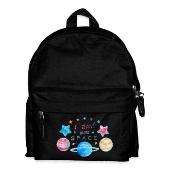 Ich benötige mehr Raum - Kinder Rucksack - Schwarz - Vorne