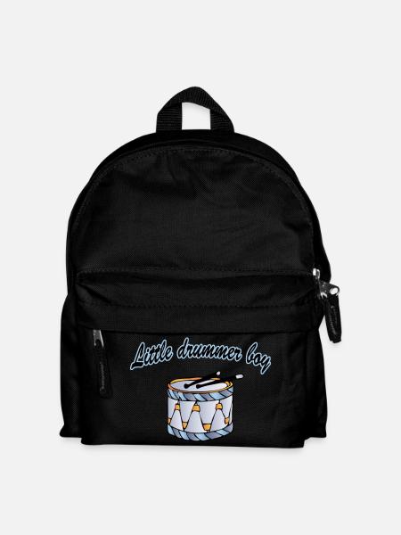 little drummer boy - Kinder Rucksack - Schwarz