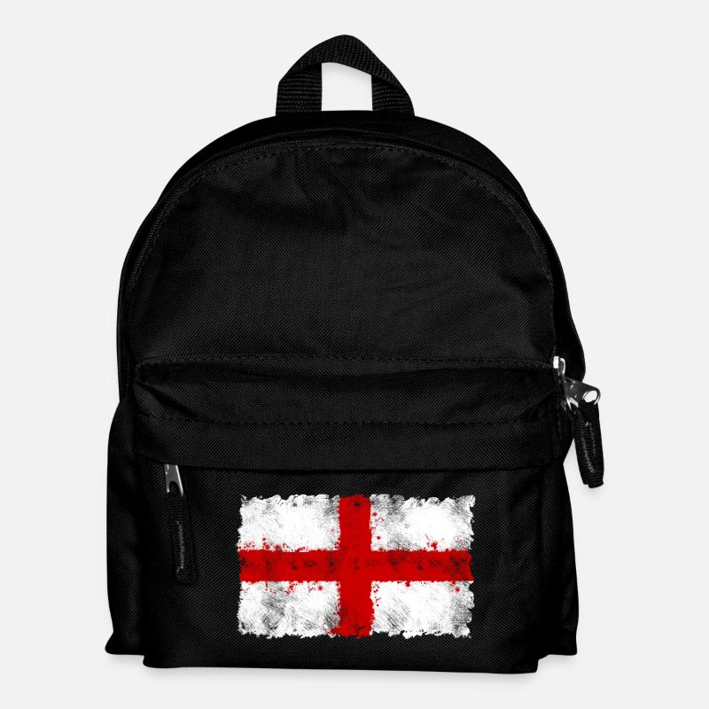 England flag, England flag, England, - Kids' Backpack - black