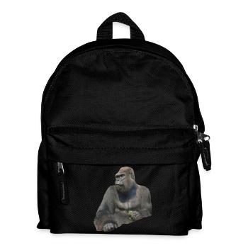 gorilla - Sac à dos Enfant - noir - Devant