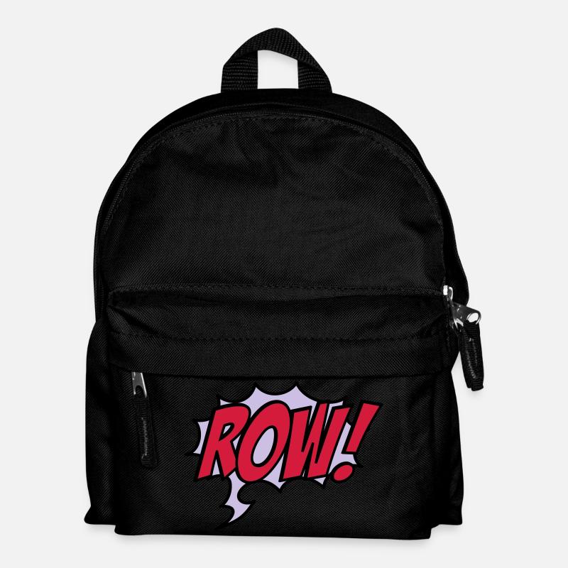 rudern - Kinder Rucksack - Schwarz