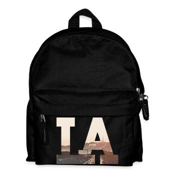 LA - Los Angeles - Kinder Rucksack - Schwarz - Vorne