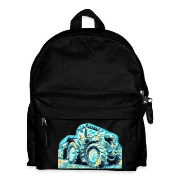 Tracteur - Sac à dos Enfant - noir - Devant