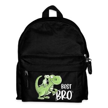 Siblings Dinosaurs I Best Brother - Kids' Backpack - black - Front