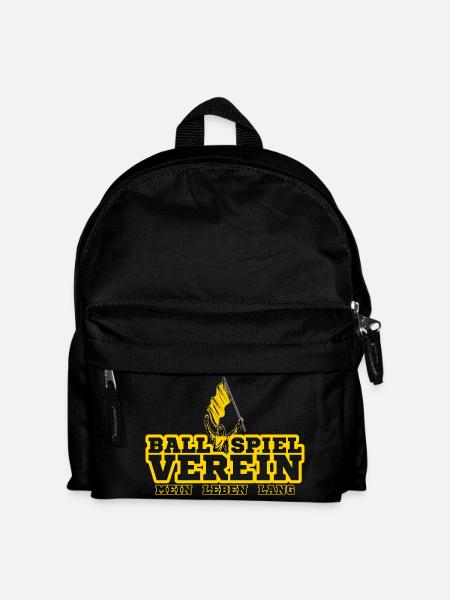 Dortmund Fußball Fan - Kinder Rucksack - Schwarz