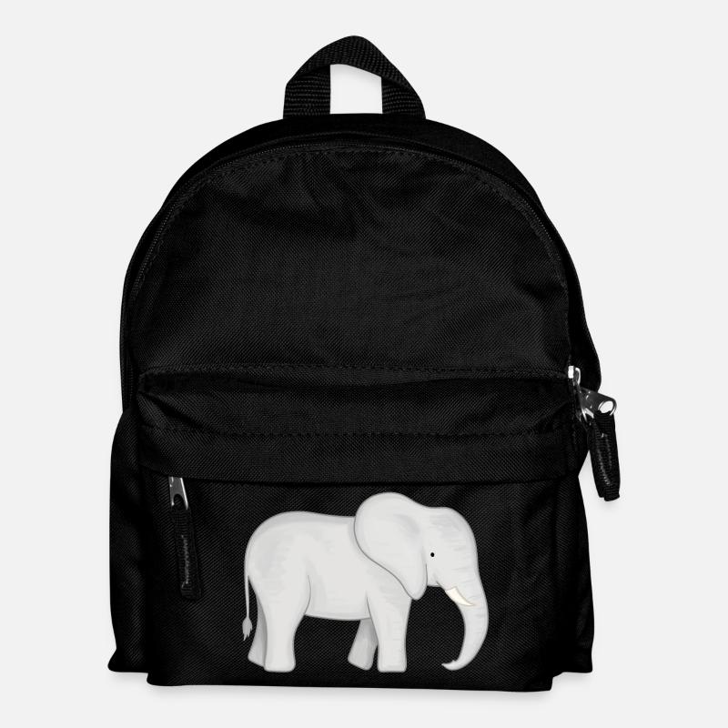 Elefant Baby - Kinder Rucksack - Schwarz