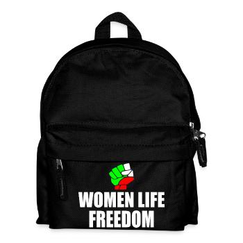 Women life freedom iran - Kinder Rucksack - Schwarz - Vorne