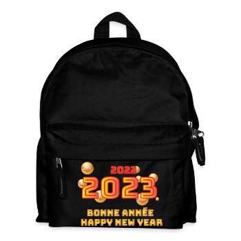 The New Year 2023 - Kids' Backpack - black - Front