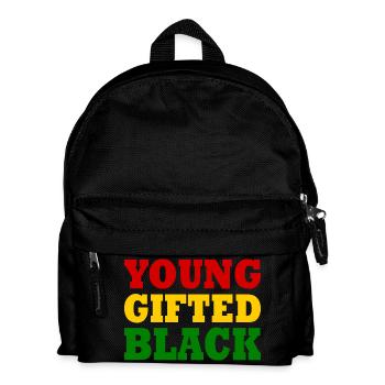 young gifted and black - Sac à dos Enfant - noir - Devant