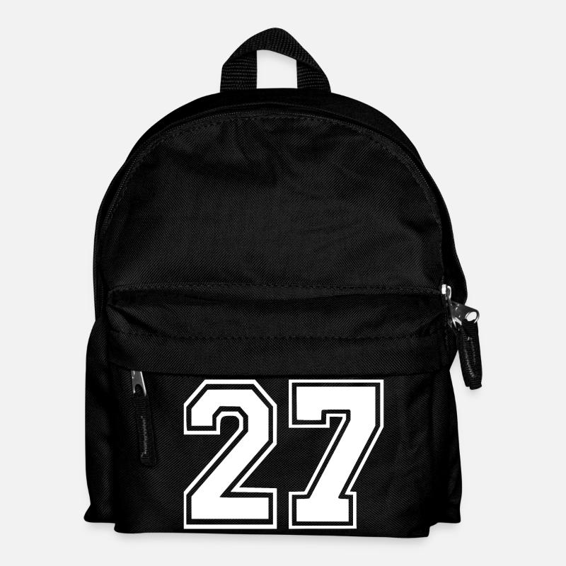 27 - Kinder Rucksack - Schwarz