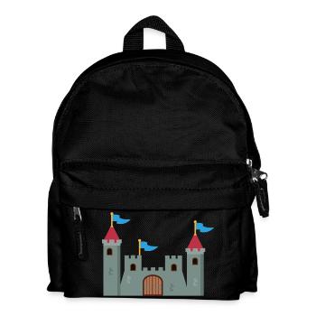 Castle - Kids' Backpack - black - Front