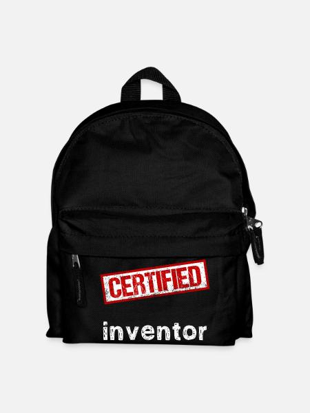 Erfinder - Kinder Rucksack - Schwarz