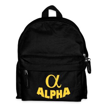 ALPHA - Sac à dos Enfant - noir - Devant