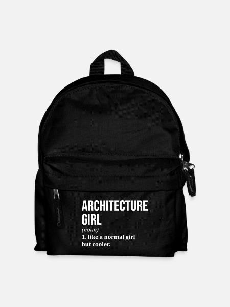 Architekt Architekt Architekt Architekt - Kinder Rucksack - Schwarz