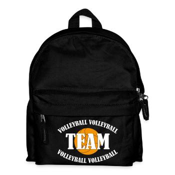 ÉQUIPE DE VOLLEY-BALL - Sac à dos Enfant - noir - Devant