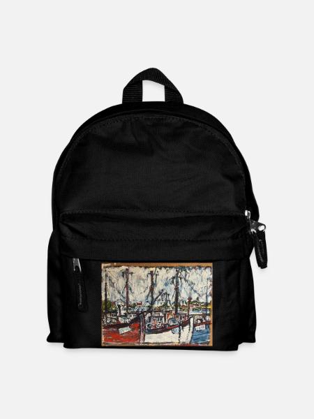 Snogebæk - Kinder Rucksack - Schwarz