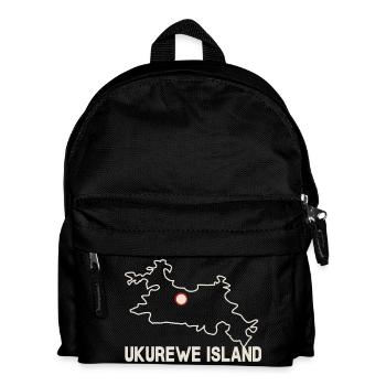 Île d’Ukurewe, Afrique - Sac à dos Enfant - noir - Devant