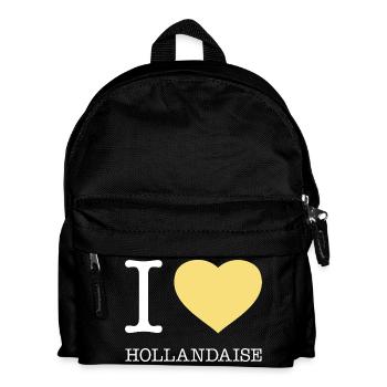 J’ADORE LA HOLLANDAISE - Sac à dos Enfant - noir - Devant