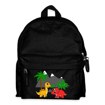 Dino World - Kids' Backpack - black - Front