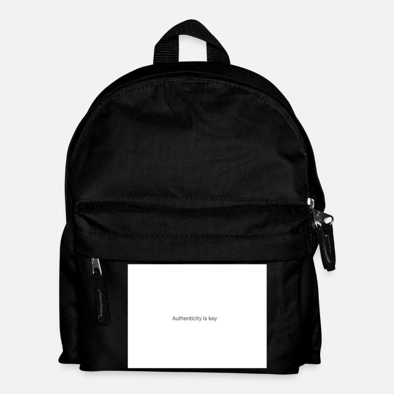 Sei immer du selbst - Kinder Rucksack - Schwarz
