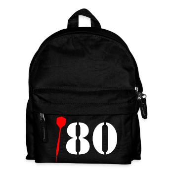 Dart 180 disant « Cent quatre-vingts ! » Triple 20 - Sac à dos Enfant - noir - Devant