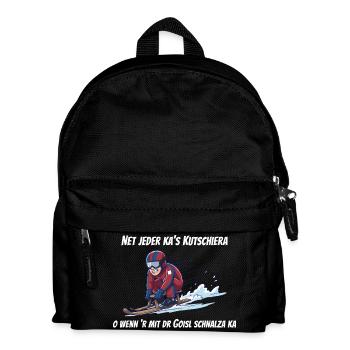 Not everyone can drive a coach - Kids' Backpack - black - Front