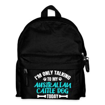 Bétail australien Propriétaire de chien Propriétaire - Sac à dos Enfant - noir - Devant