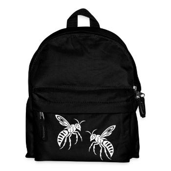 Guêpe abeille - Sac à dos Enfant - noir - Devant